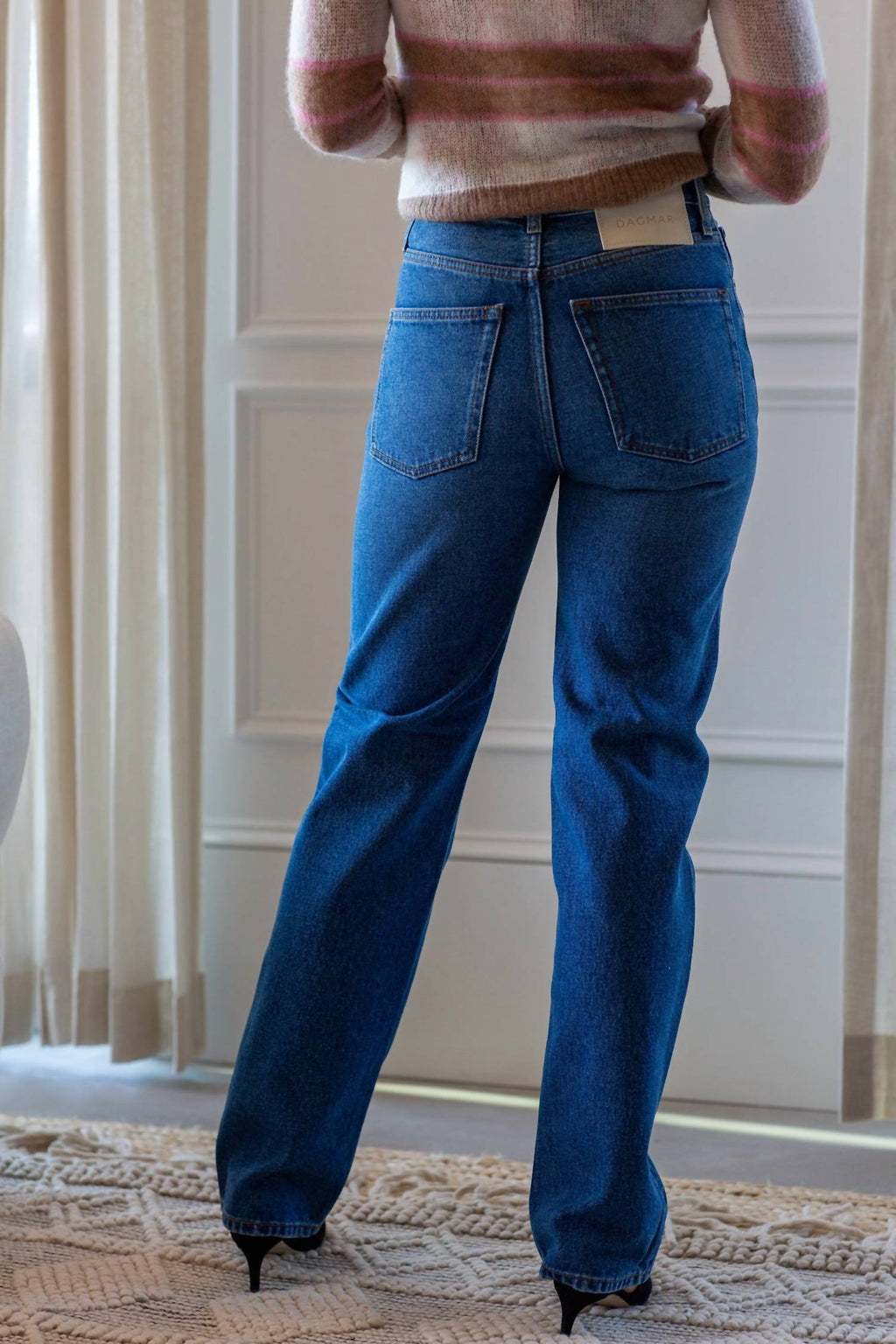House Of Dagmar - Straight Leg Denim Jeans