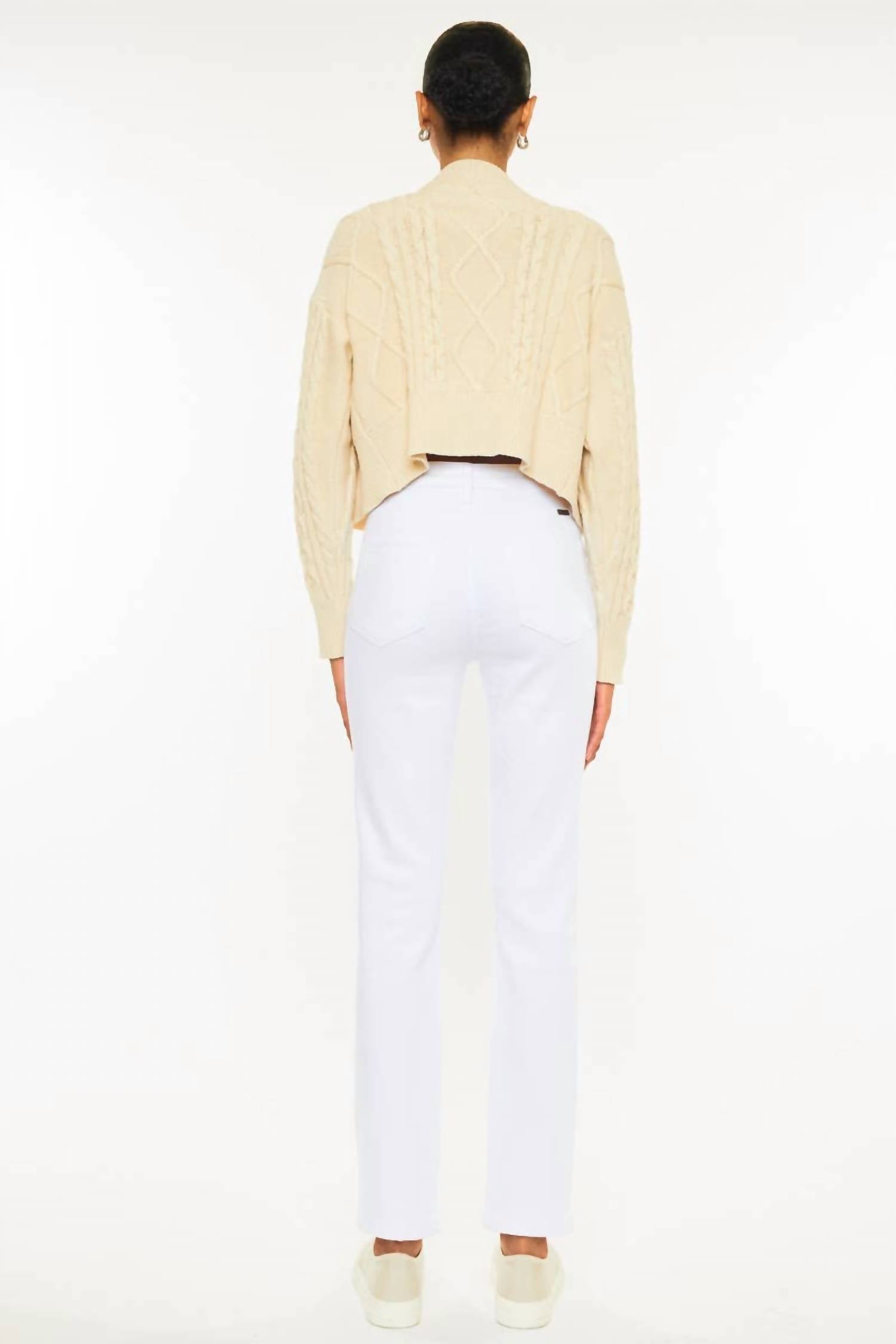 Kancan - High Rise Slim Straight Jeans