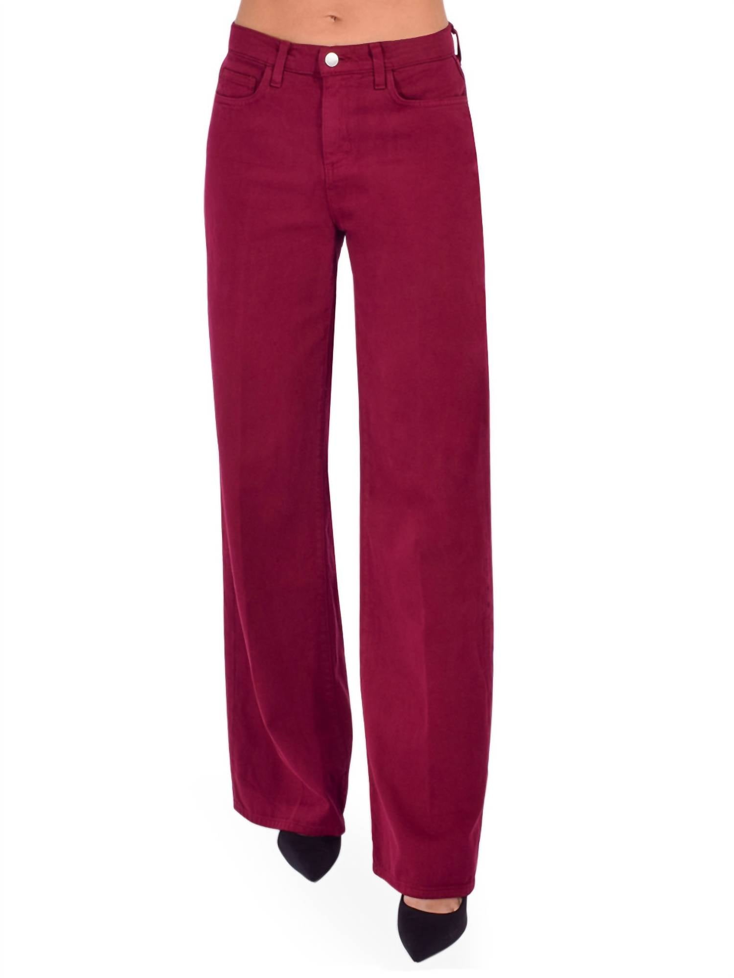 L'Agence - Alicent Wide Leg Jeans