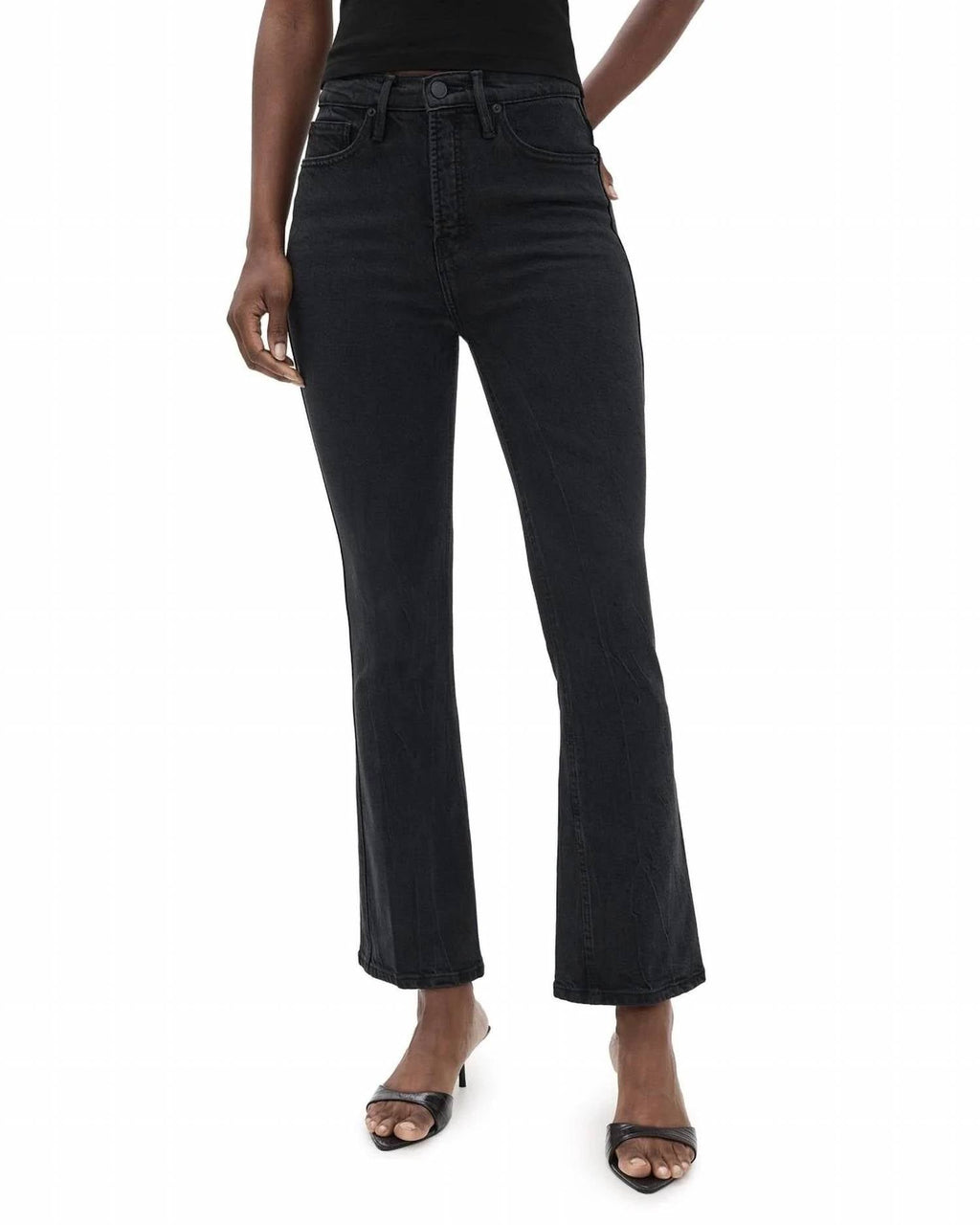 Good American - Good Standard Kick Flare Jeans