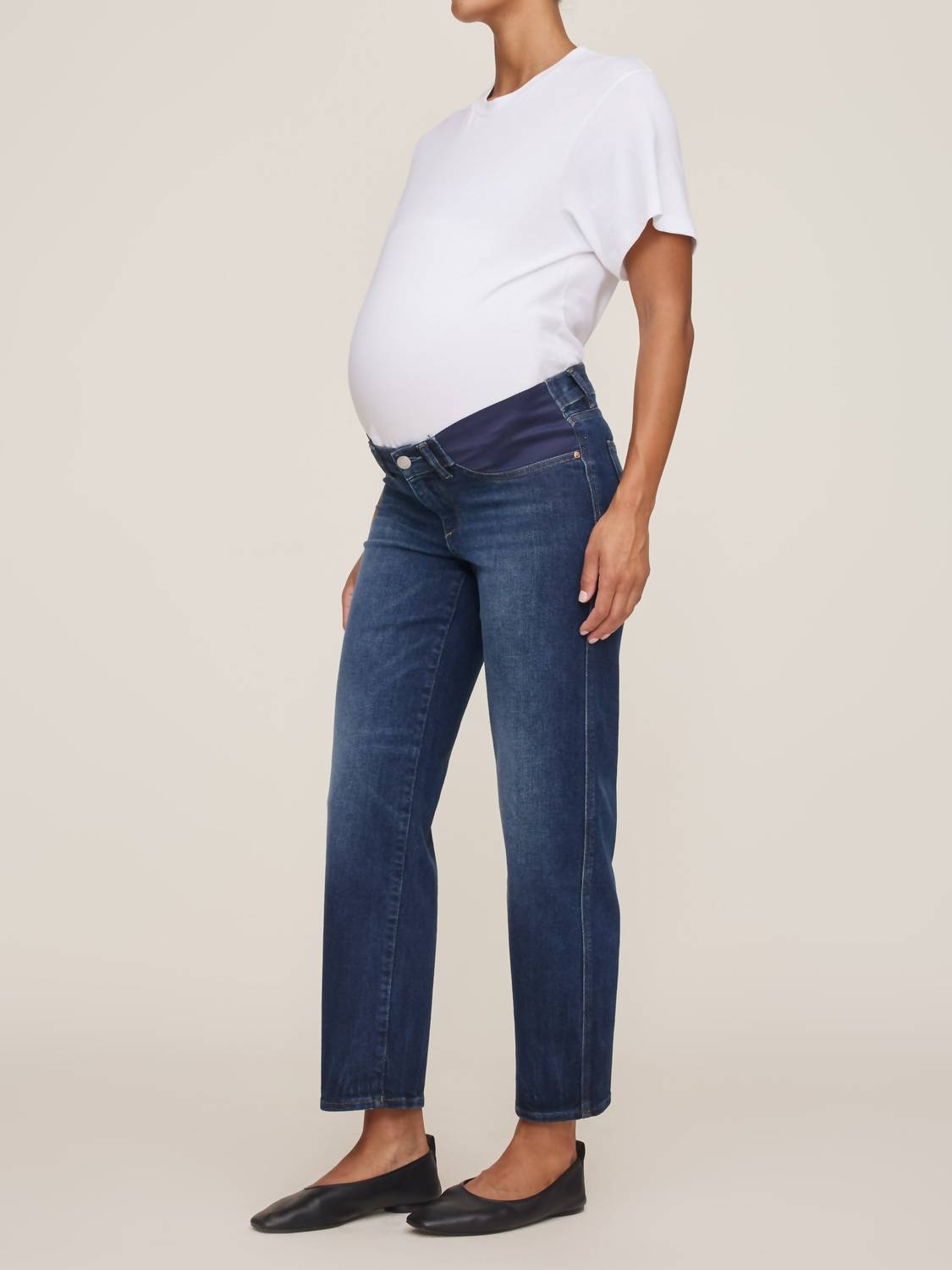 Dl1961 - Women'S - Thea Boyfriend Relaxed Tapered Jeans - Maternity