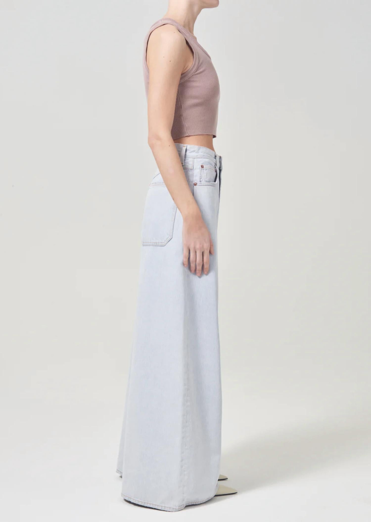 Agolde - Nolan High Rise Wide Leg Jean
