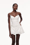Bitya Mesh Lace Butterfly Mini Dress