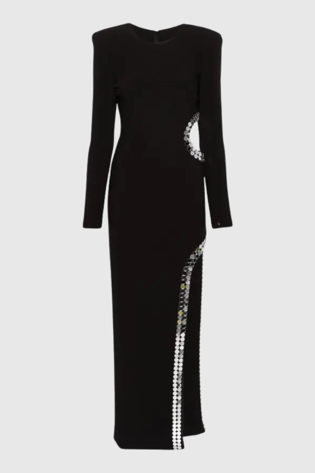 Bodha Mirror Embellished Cutout Maxi Dress