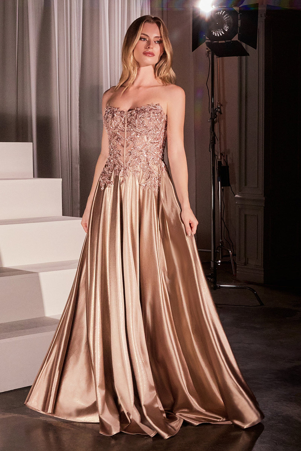 Bronwyn Gown - A-Line Dress With Removable Straps