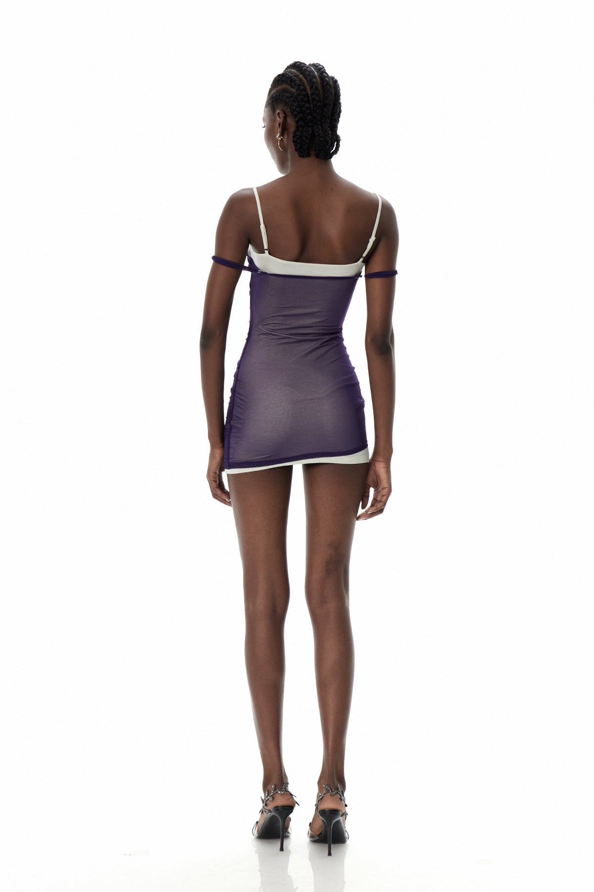 Carole Spaghetti Bodycon Mini Dress