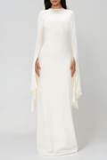 Cesare Pearl Bandage Maxi Dress