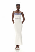 Coy Spaghetti Lace Maxi Dress