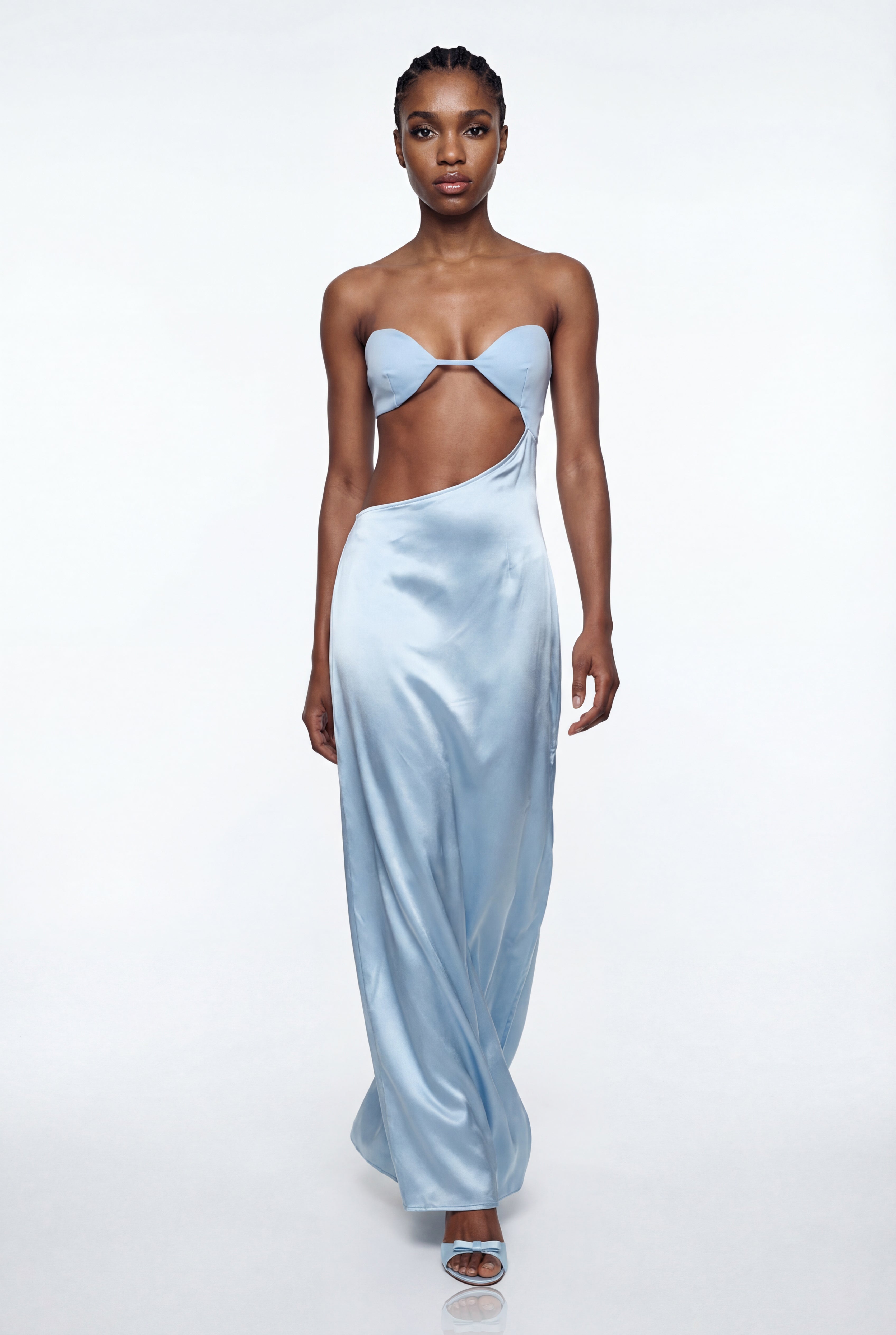 Darek Cutout Asymmetric Maxi Dress