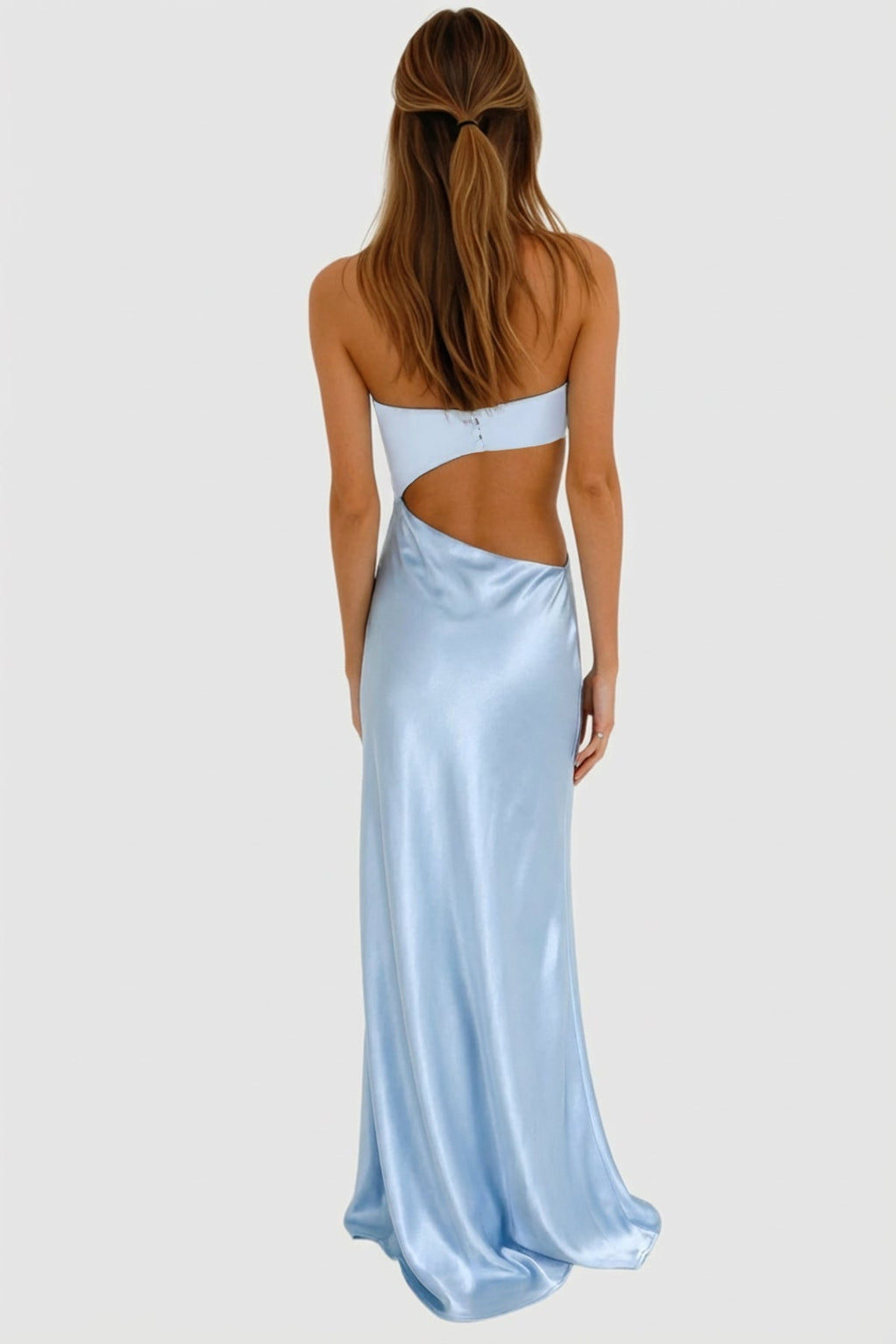Darek Cutout Asymmetric Maxi Dress