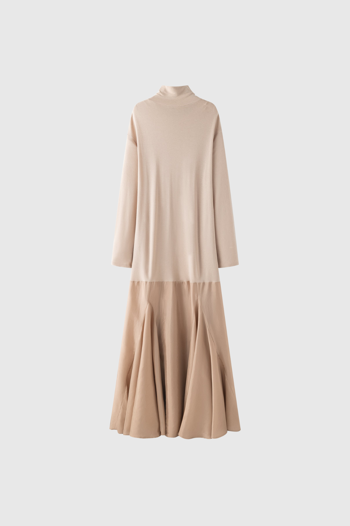 Dilnoza Deconstruct Flared Maxi Dress