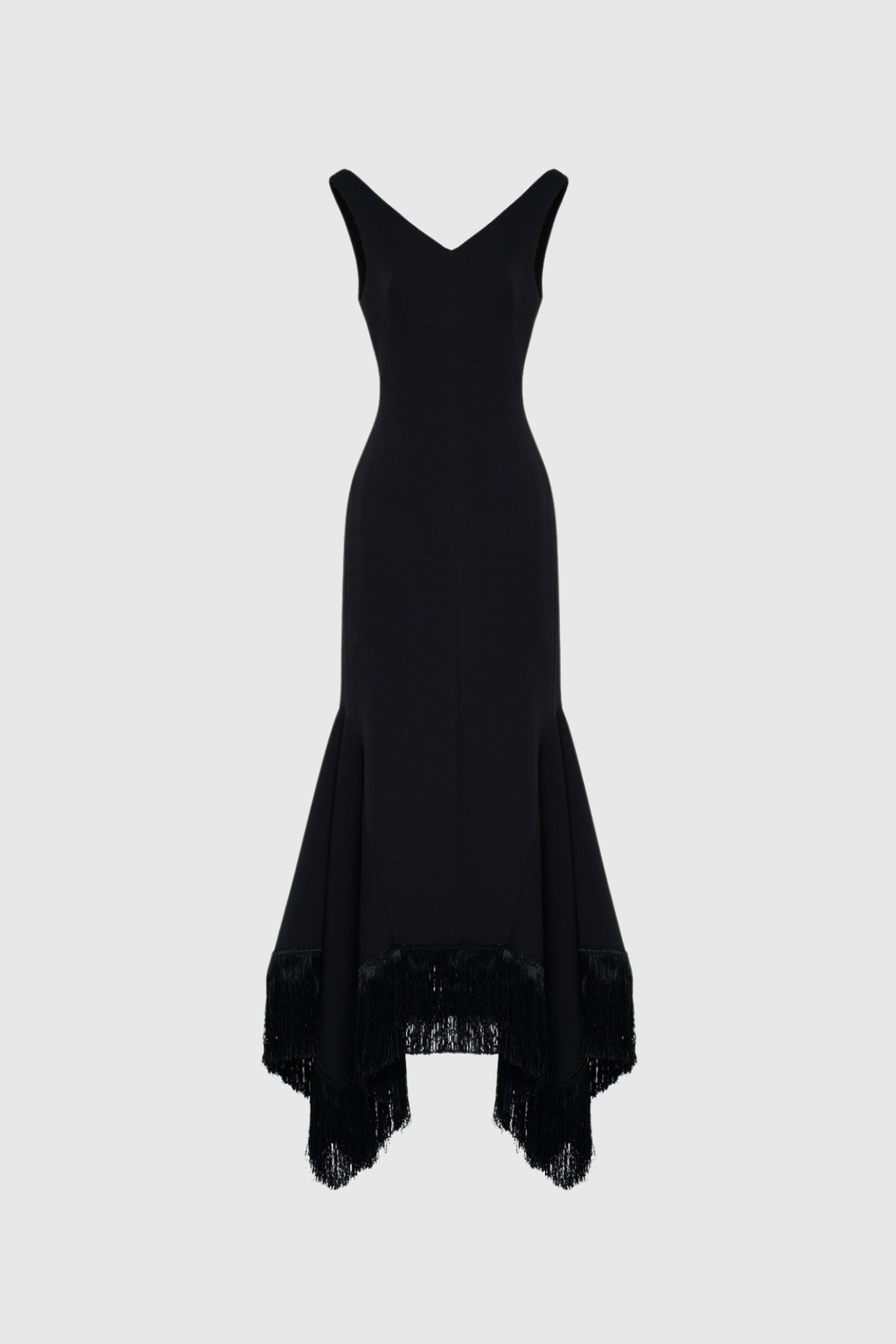Domas Off Shoulder Fringe Maxi Dress
