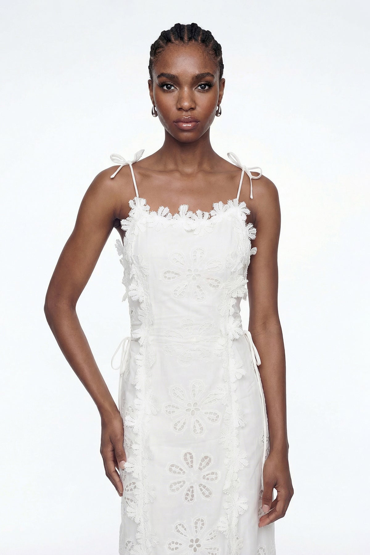Dorijan Floral Spaghetti Maxi Dress