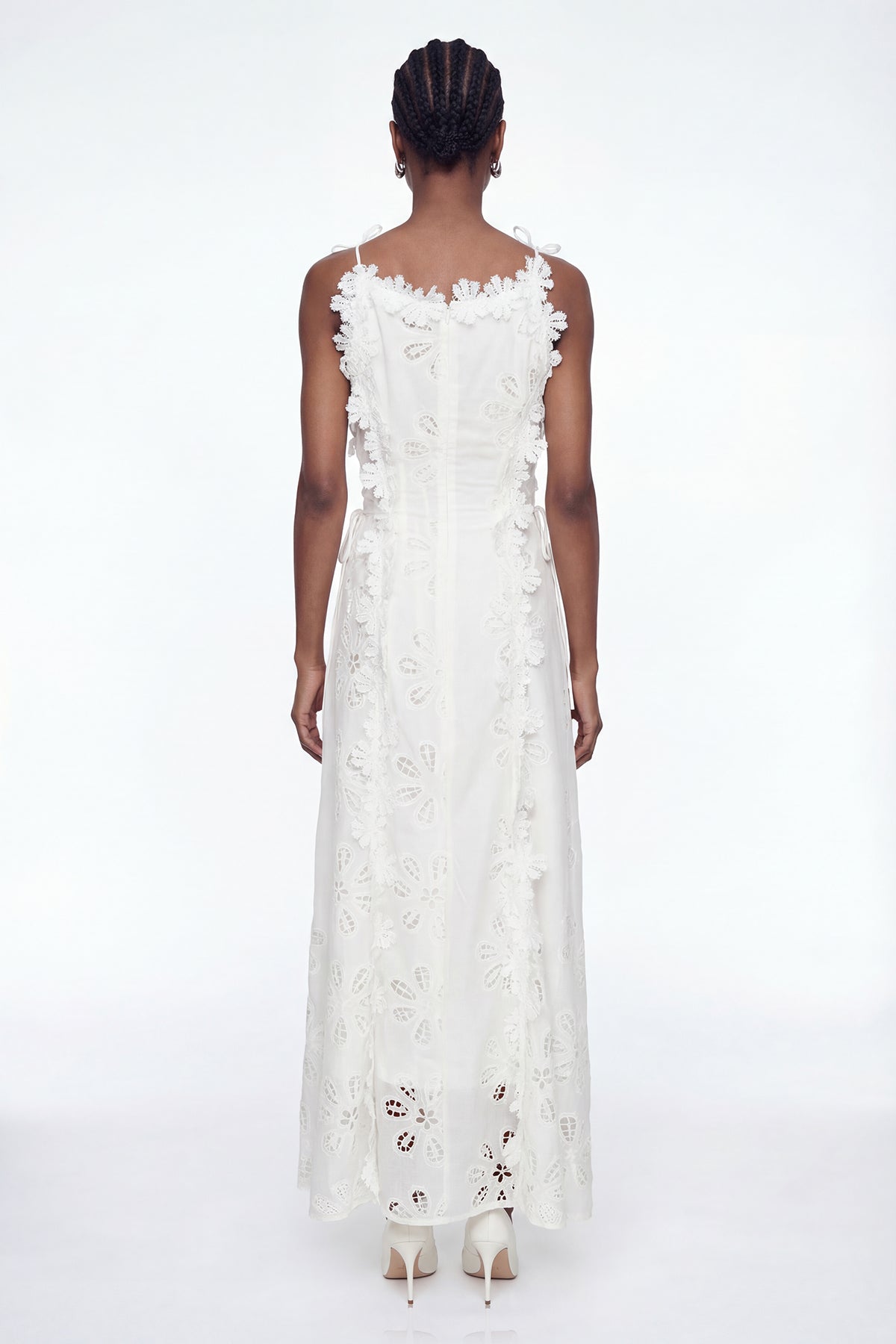 Dorijan Floral Spaghetti Maxi Dress
