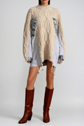 Drea Deconstruct Knit Mini Dress