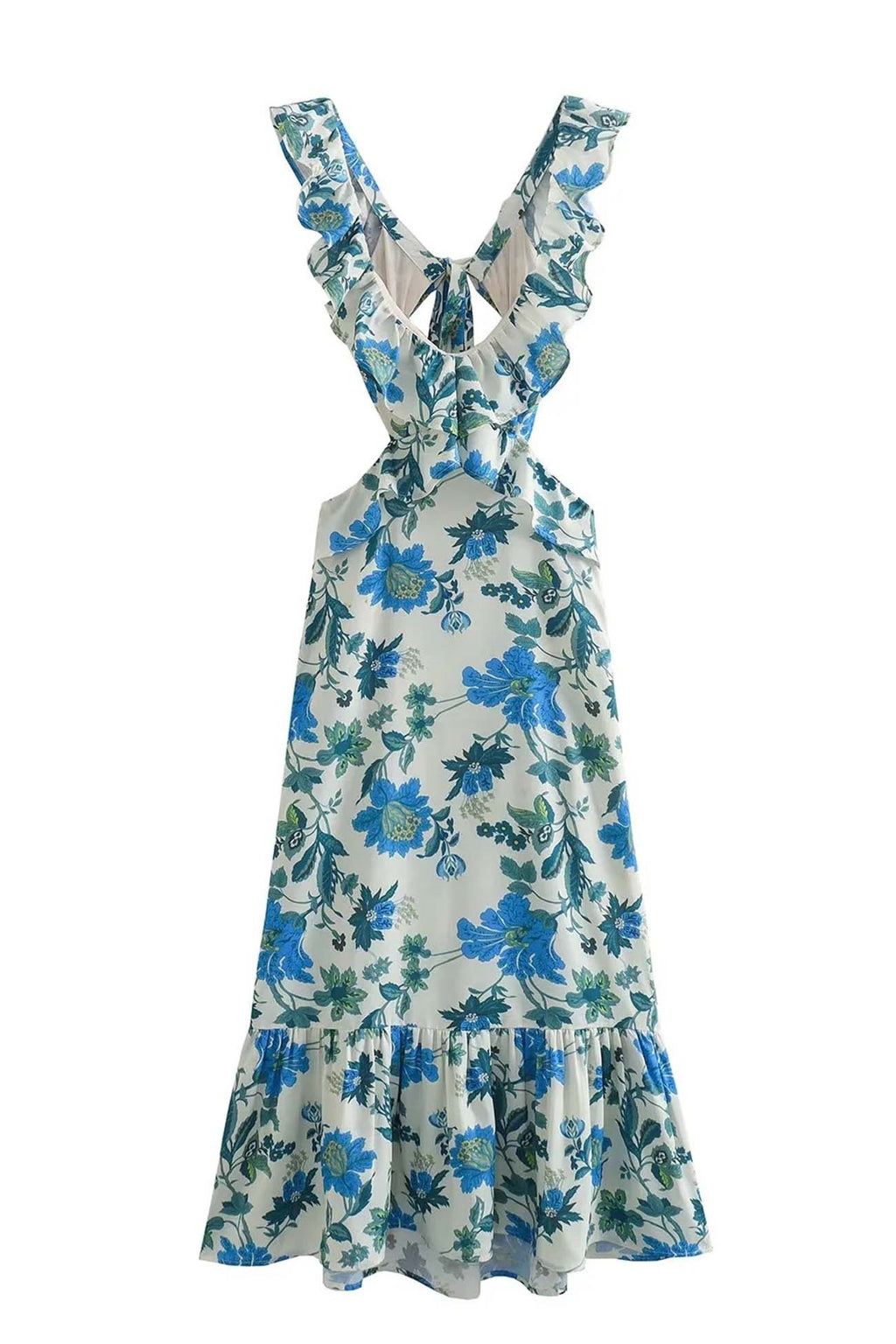 Nova | Ruffles Maxi Dress