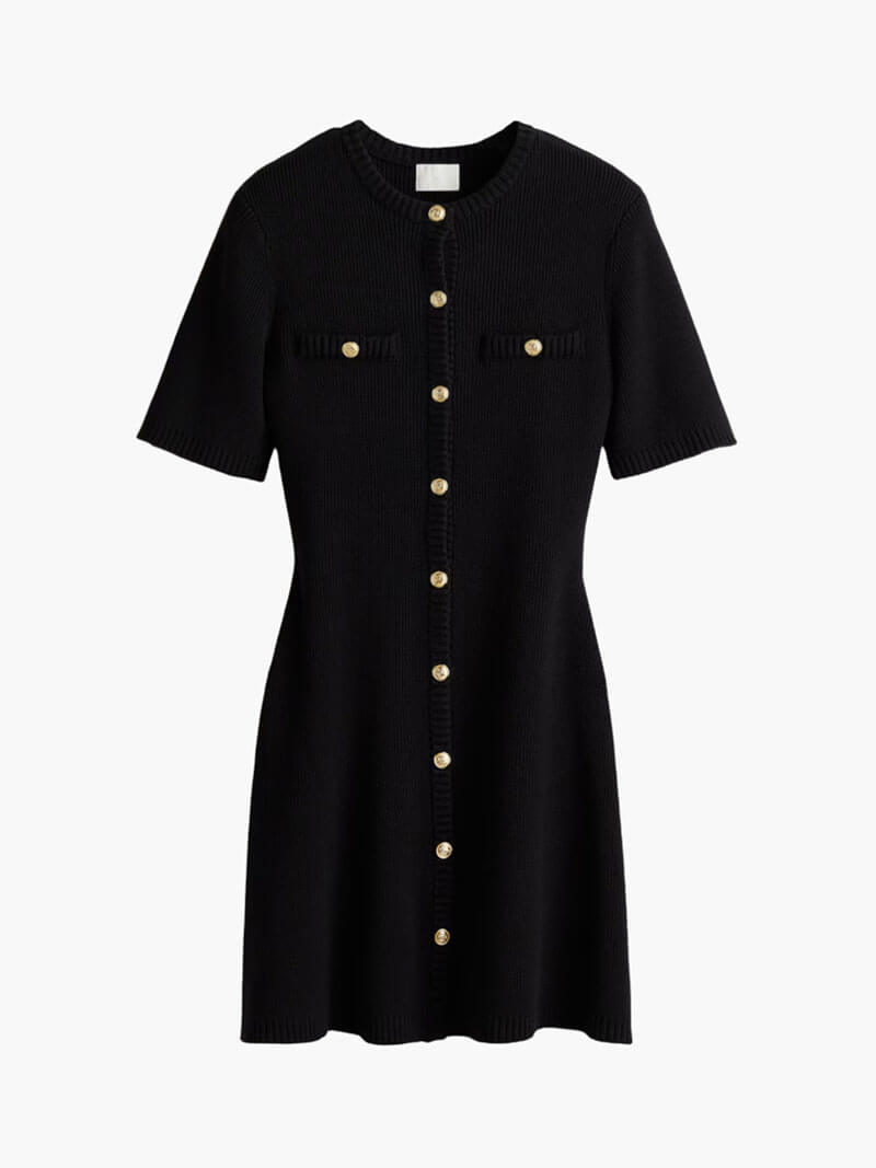 Holly | Knitted Mini Dress