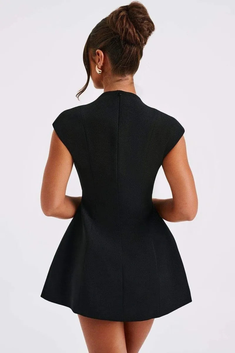 Marley | Short Sleeves Mini Dress
