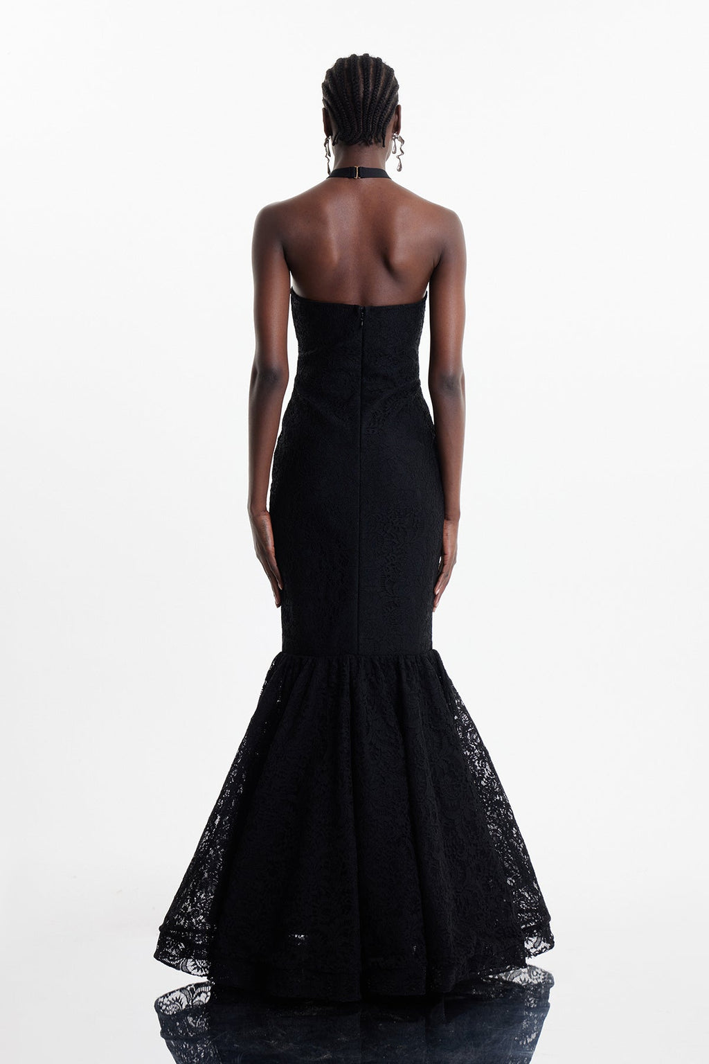Elea Lace Mermaid Maxi Dress