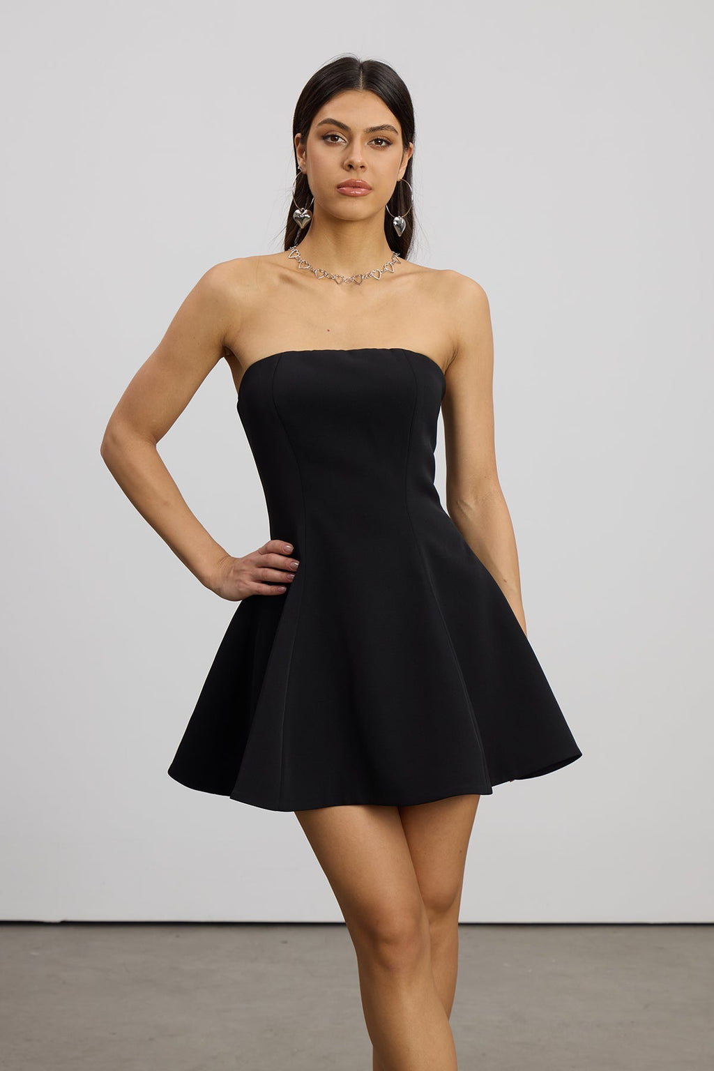Elza Strapless Mini Dress
