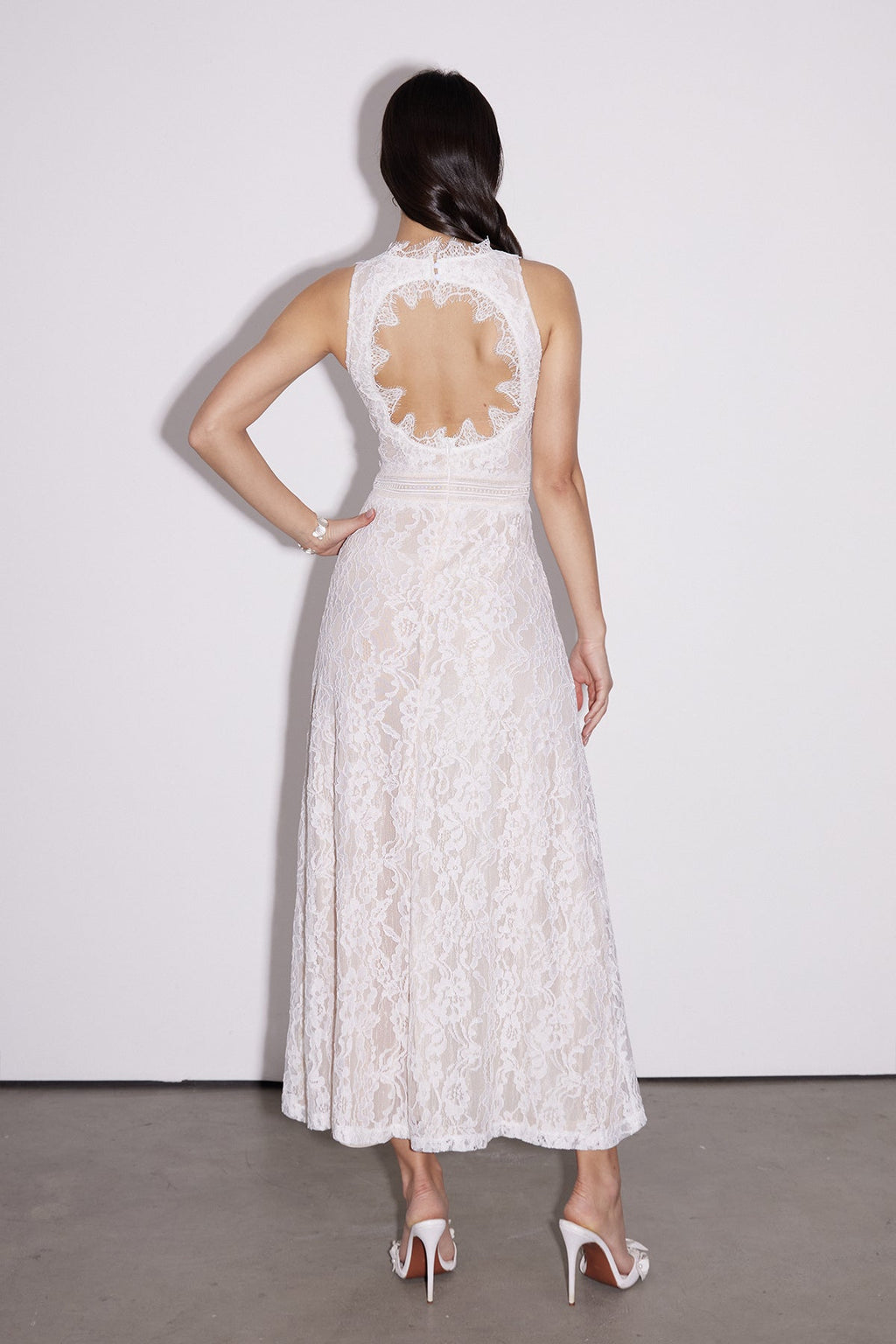 Emalee Tank Top Lace Maxi Dress
