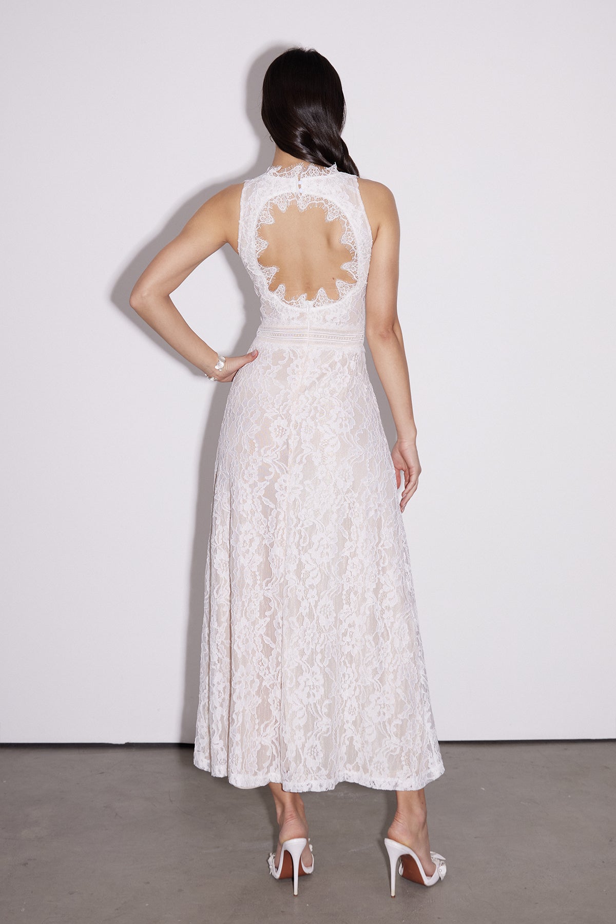 Emalee Tank Top Lace Maxi Dress