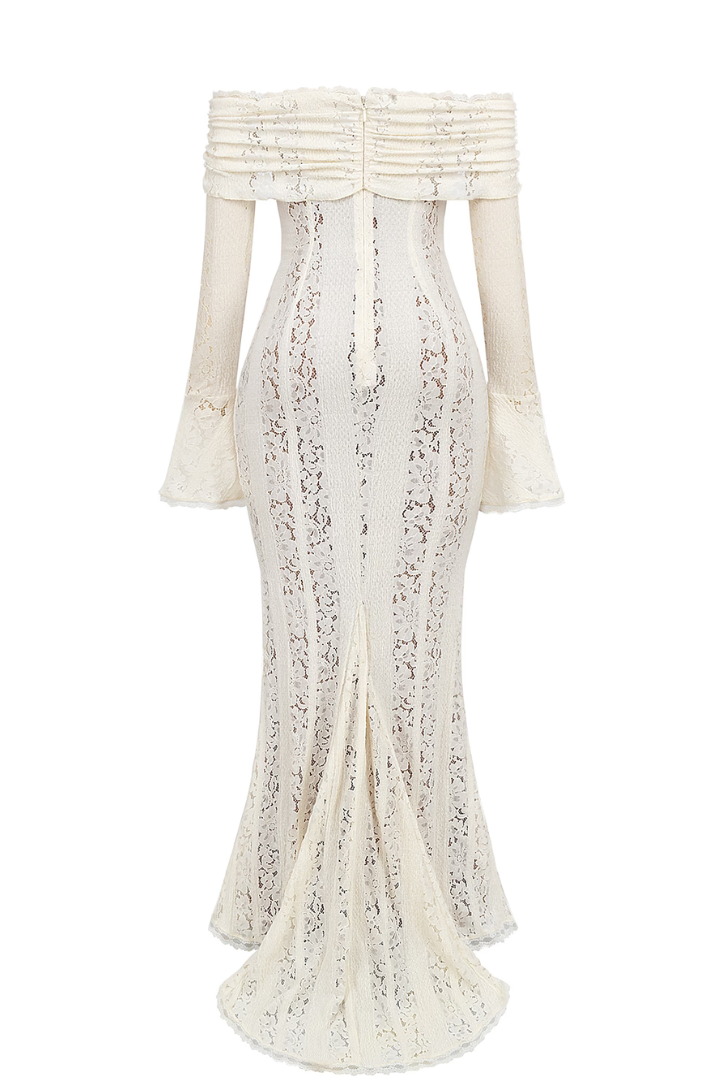 Rosie | Maternity Lace Maxi Dress