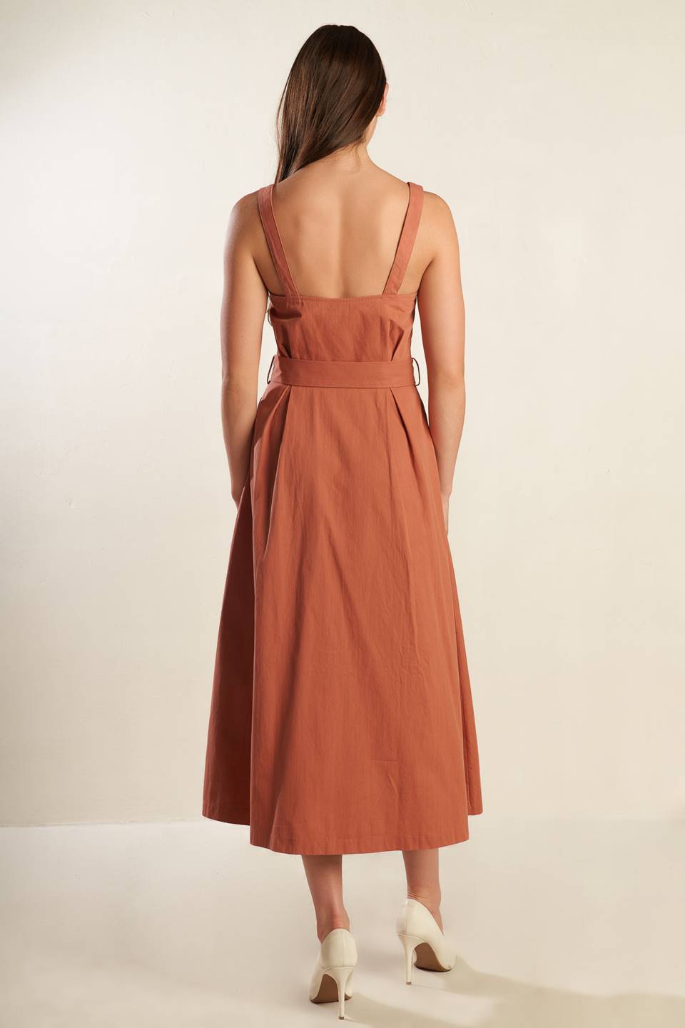 CALIFORNIA DREAMING BUTTON DOWN DRESS - FINAL SALE
