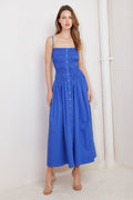 MOONLIGHT MIDI DRESS - COBALT BLUE