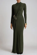 Faina Embellished Fringe Maxi Dress