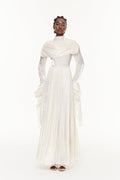 Faiz Ruch Bell Sleeve Maxi Dress