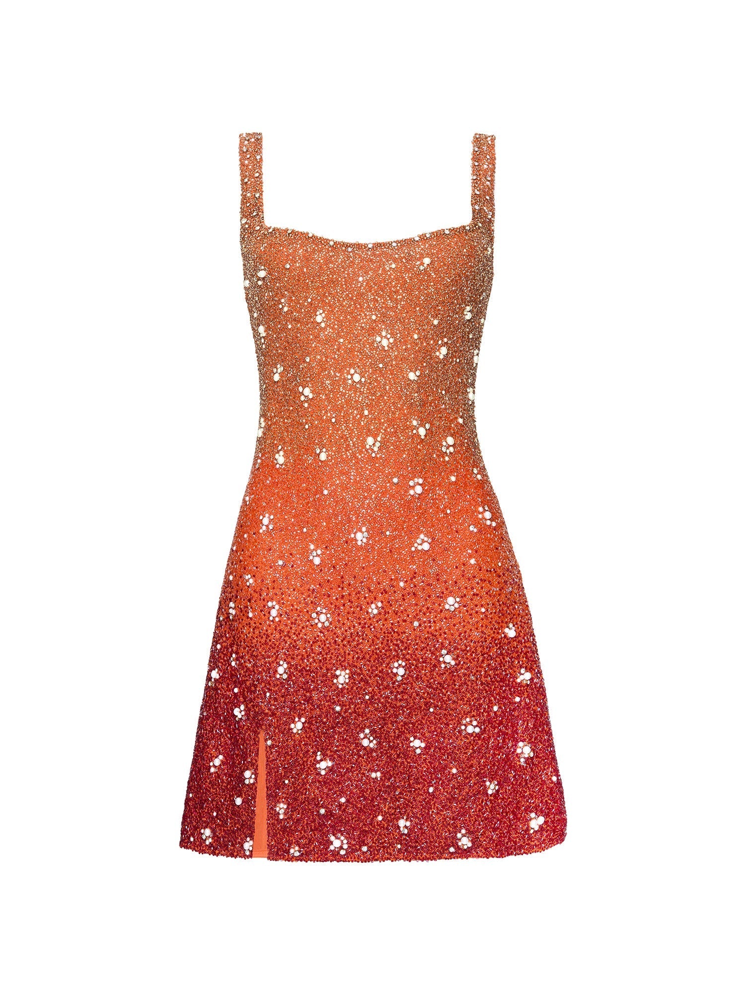 Sunset Gradient Mini Dress
