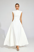 Greg White Sleeveless Maxi Dress