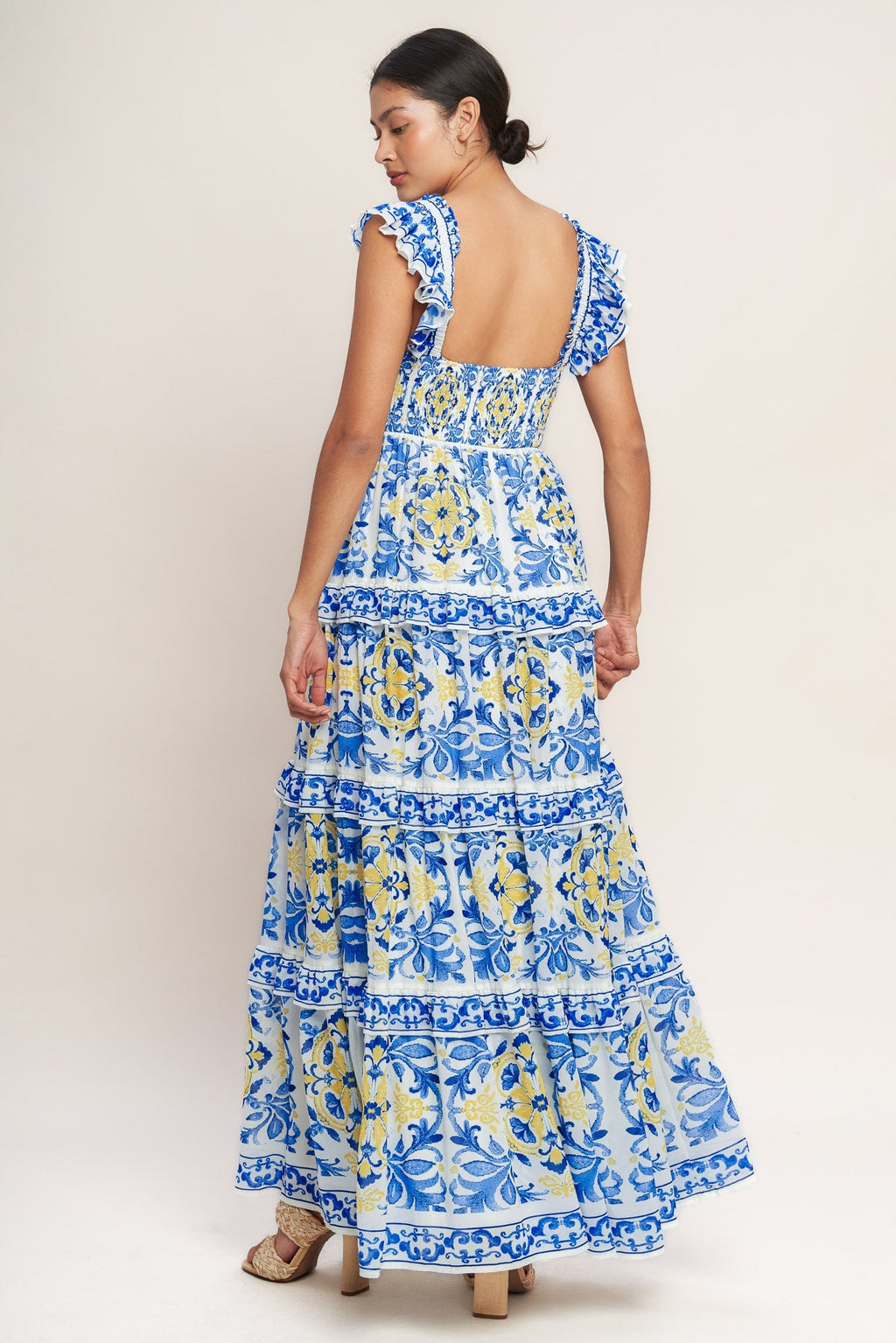 SALTY AIR SWEETHEART BLUE MAXI DRESS