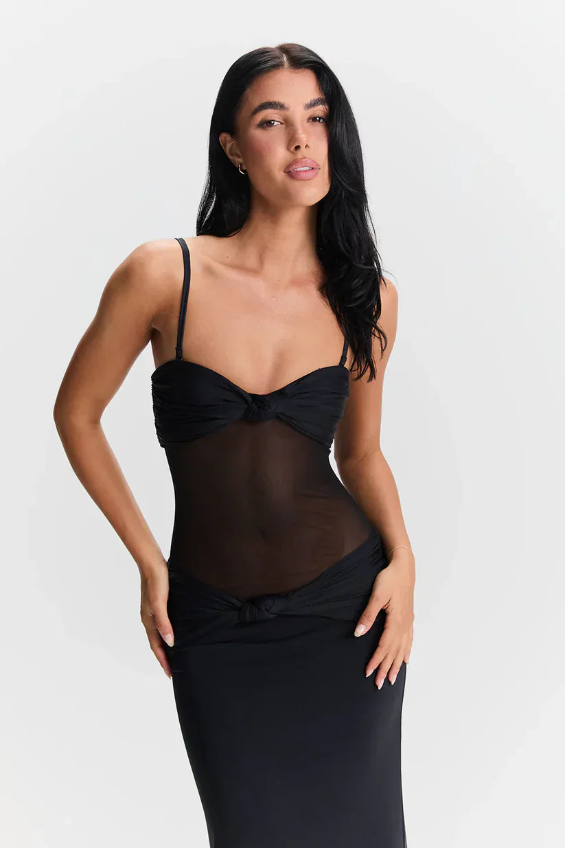 Zola | Detachable Straps Maxi Dress