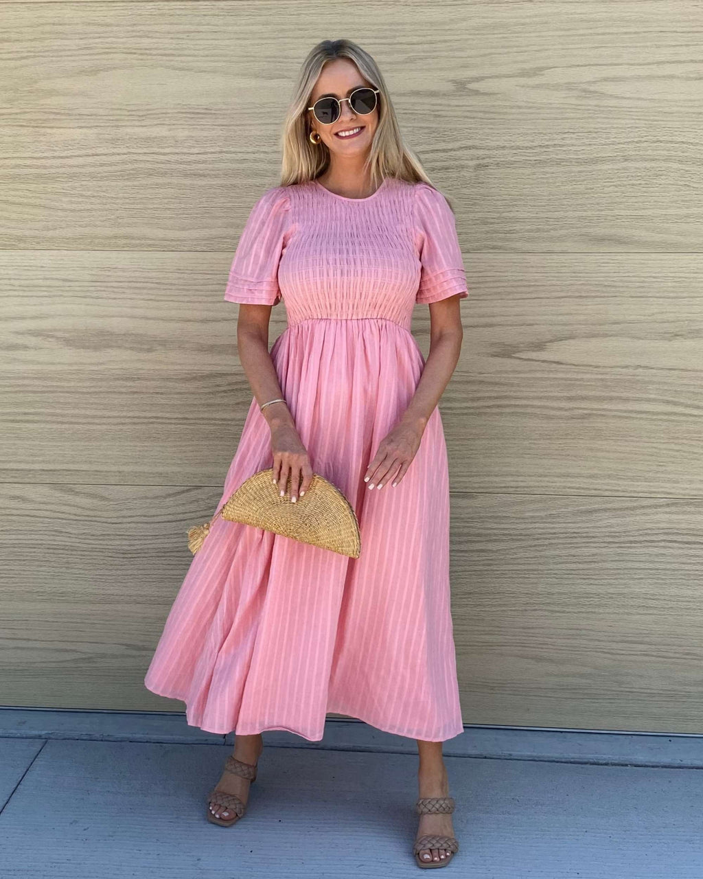 Iolana Dress - Pink