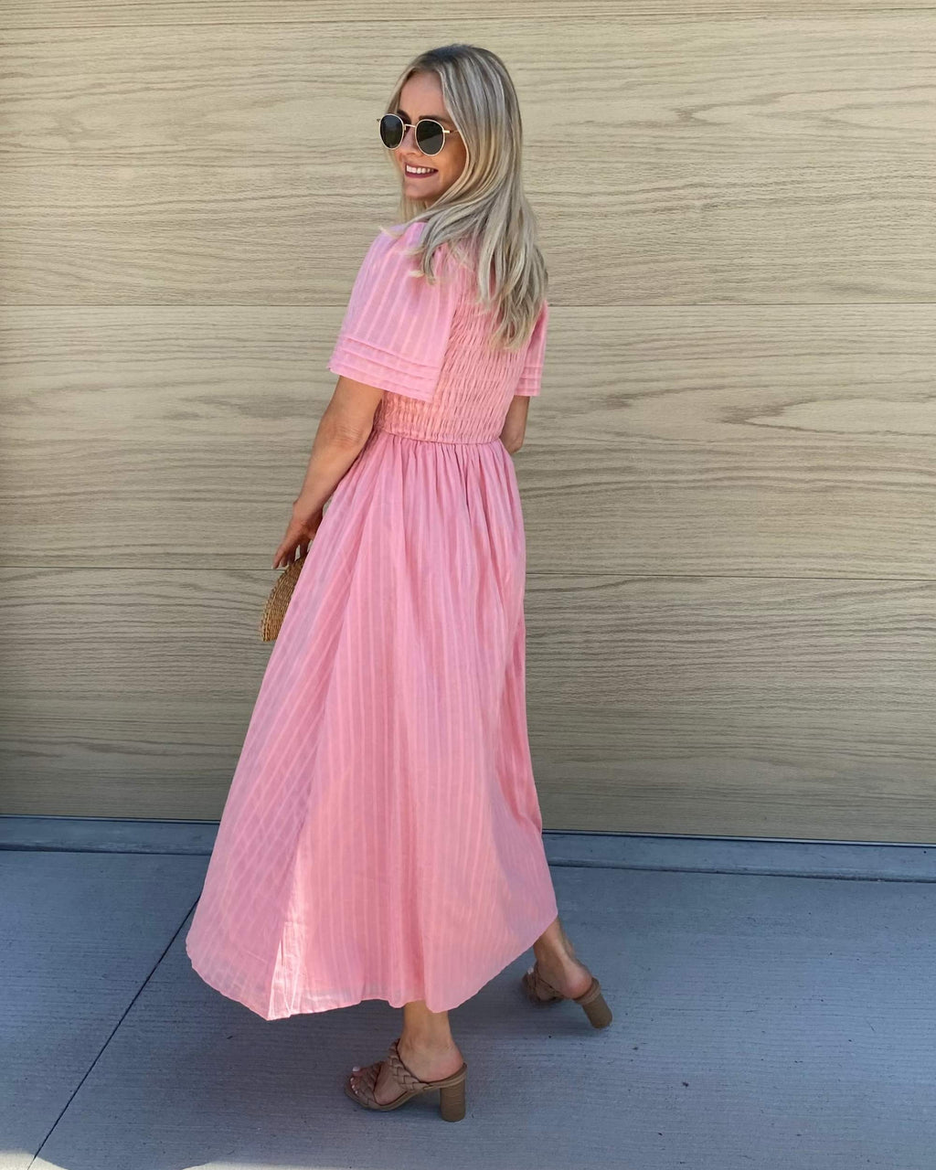 Iolana Dress - Pink
