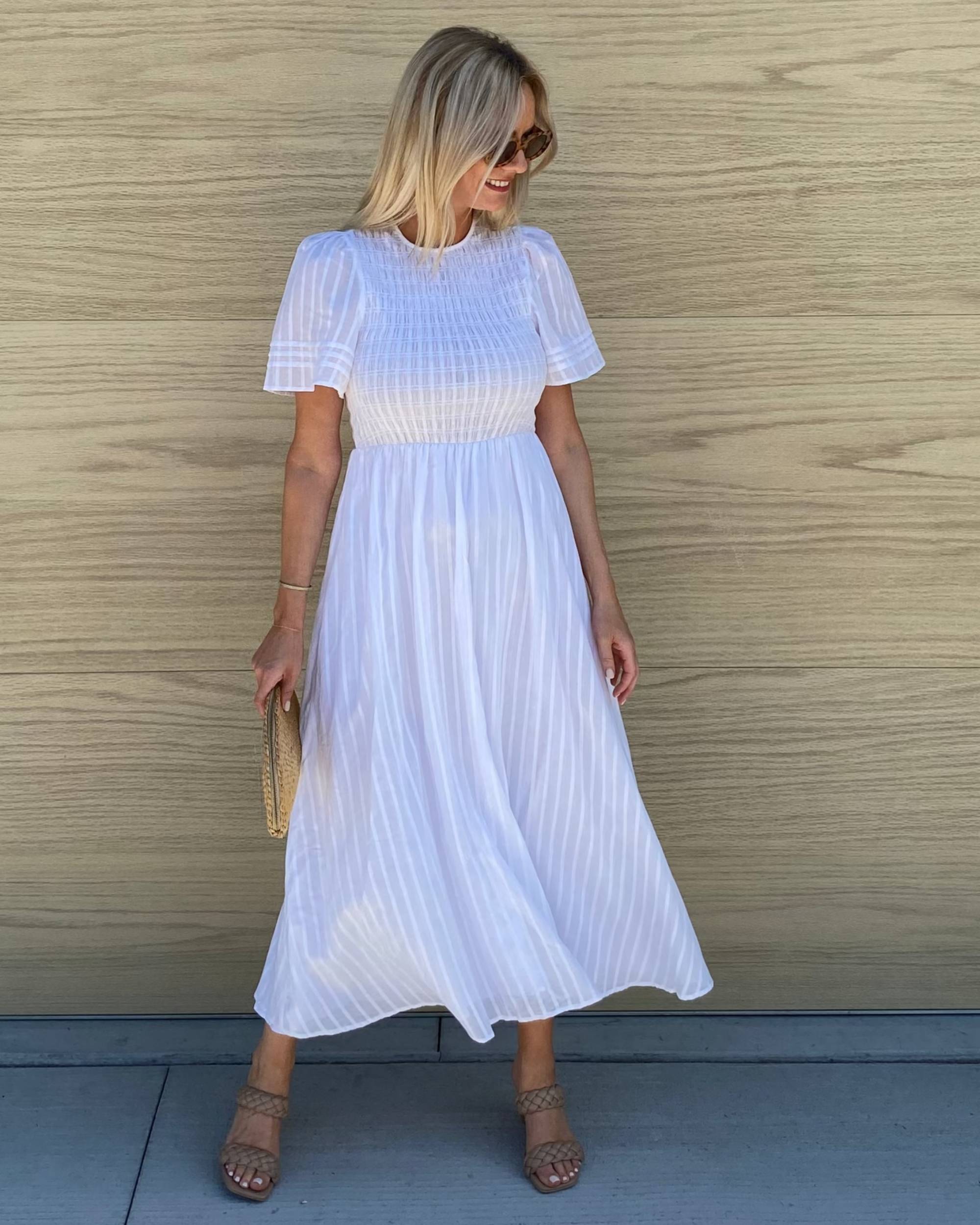 Iolana Dress - White