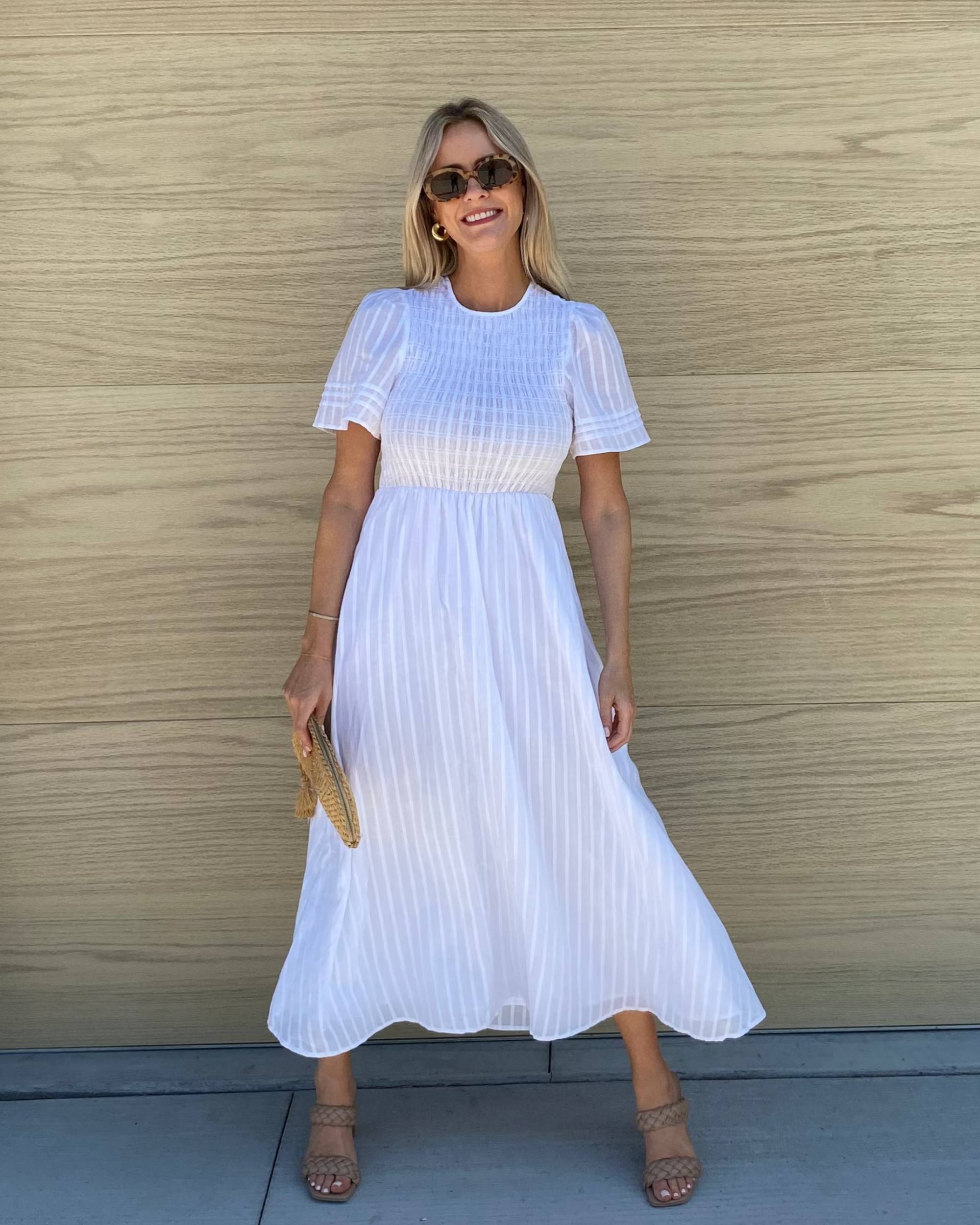 Iolana Dress - White