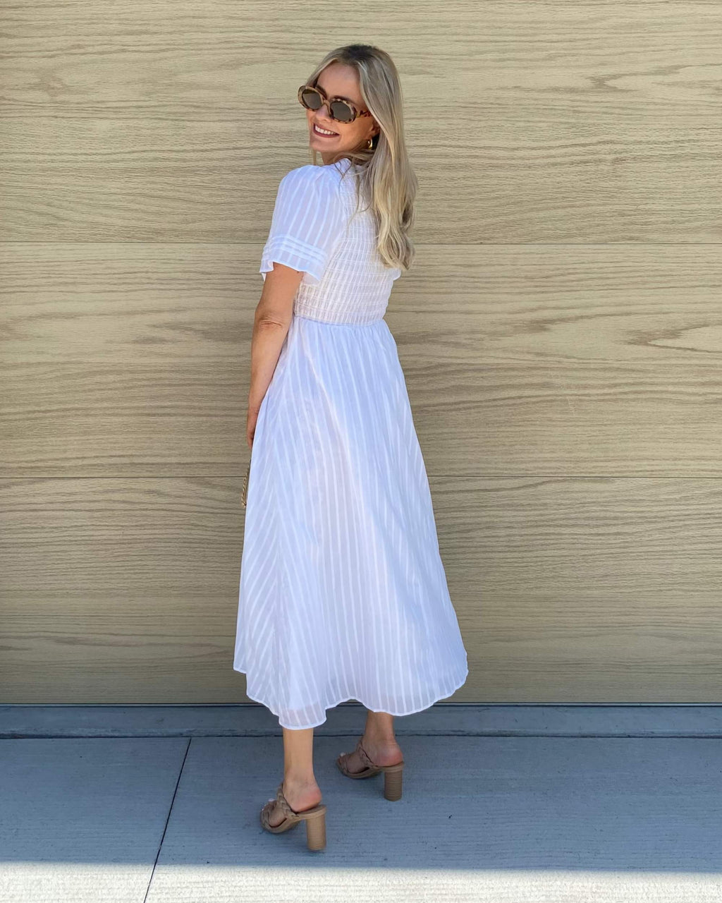 Iolana Dress - White