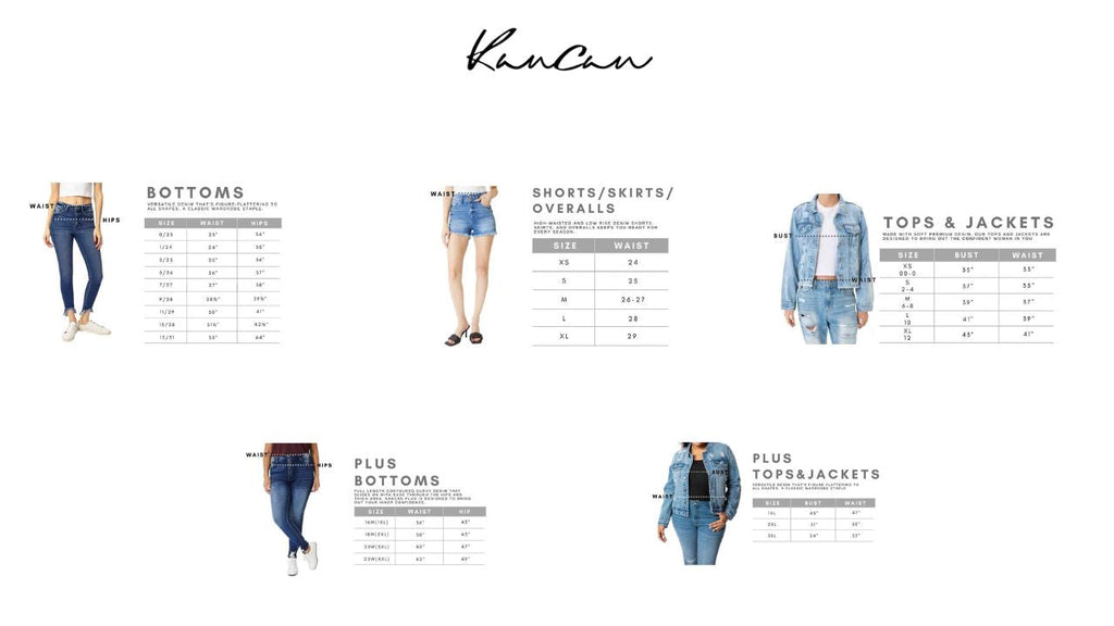 Kancan - Ultra High Rise Exposed Button 90's Flare Jeans
