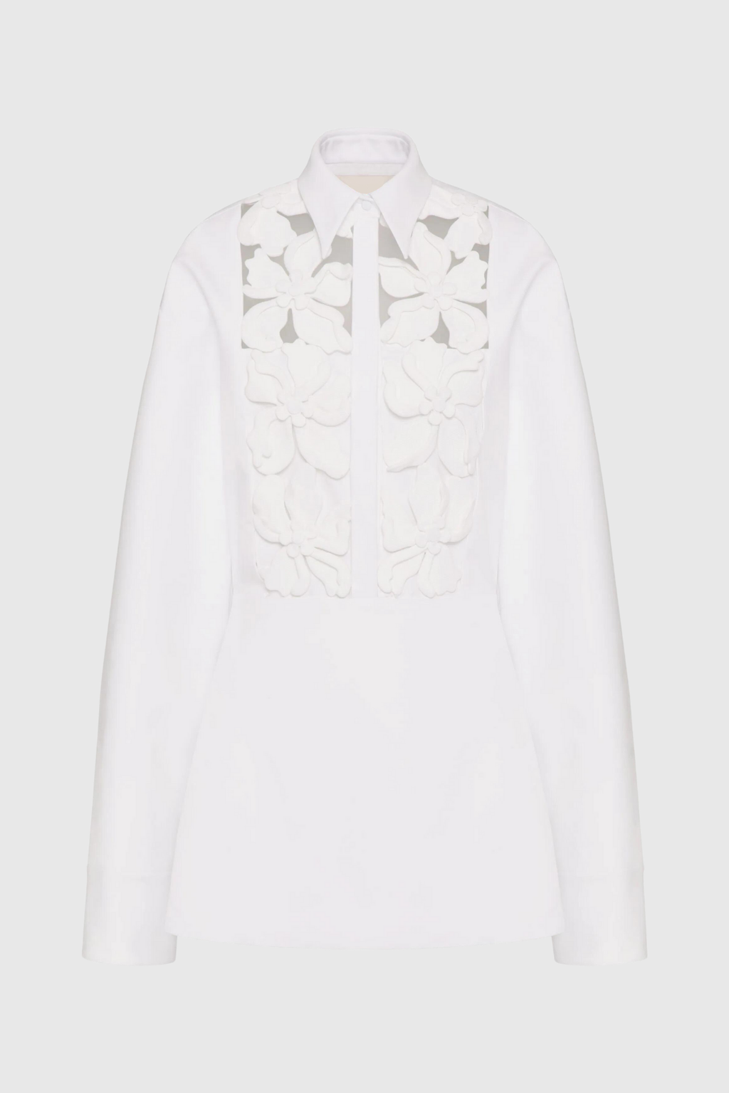 Kira Cutout Flower Long Sleeves Mini Dress