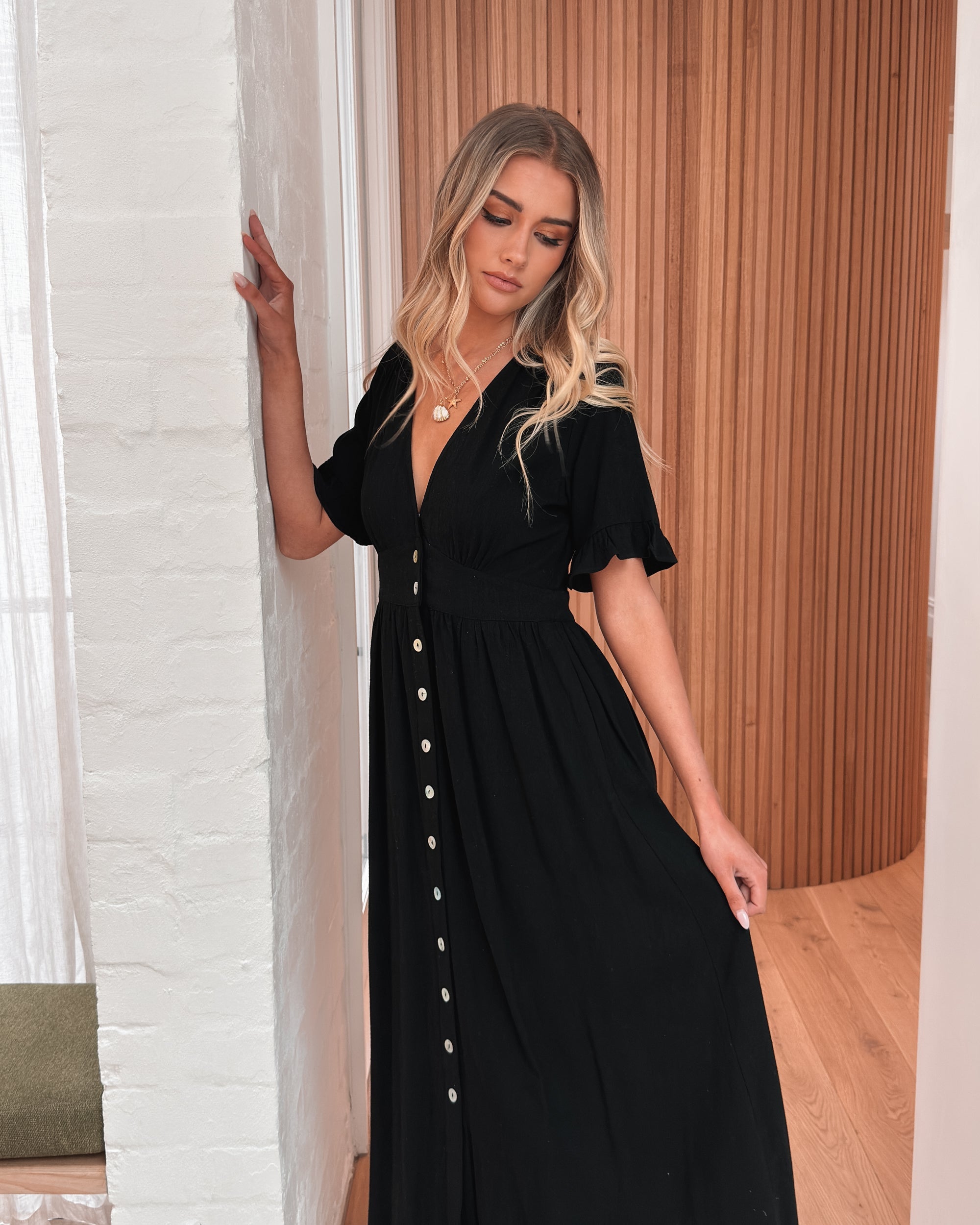 Korbela Dress - Black