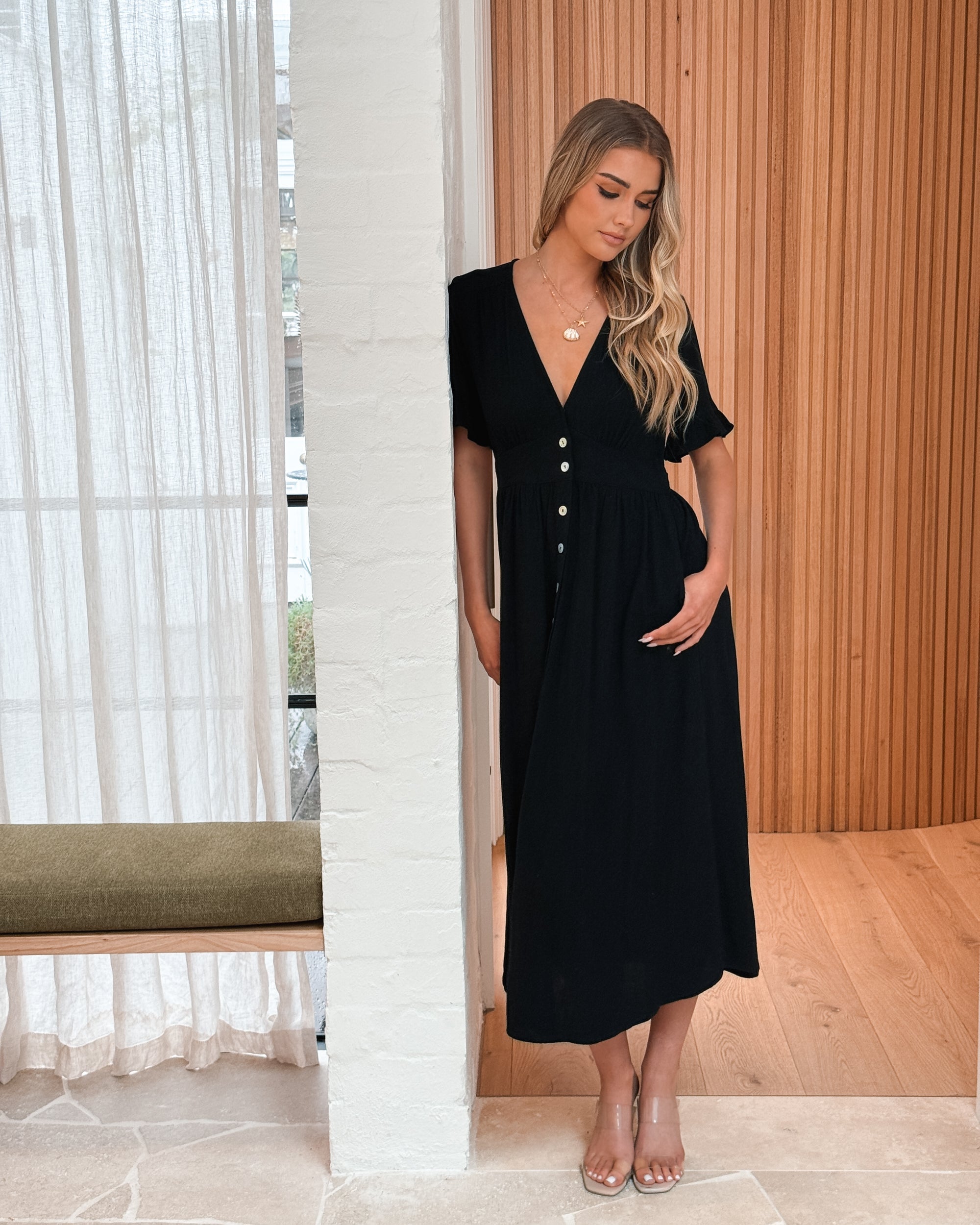 Korbela Dress - Black