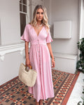 Korbela Dress - Powder Pink