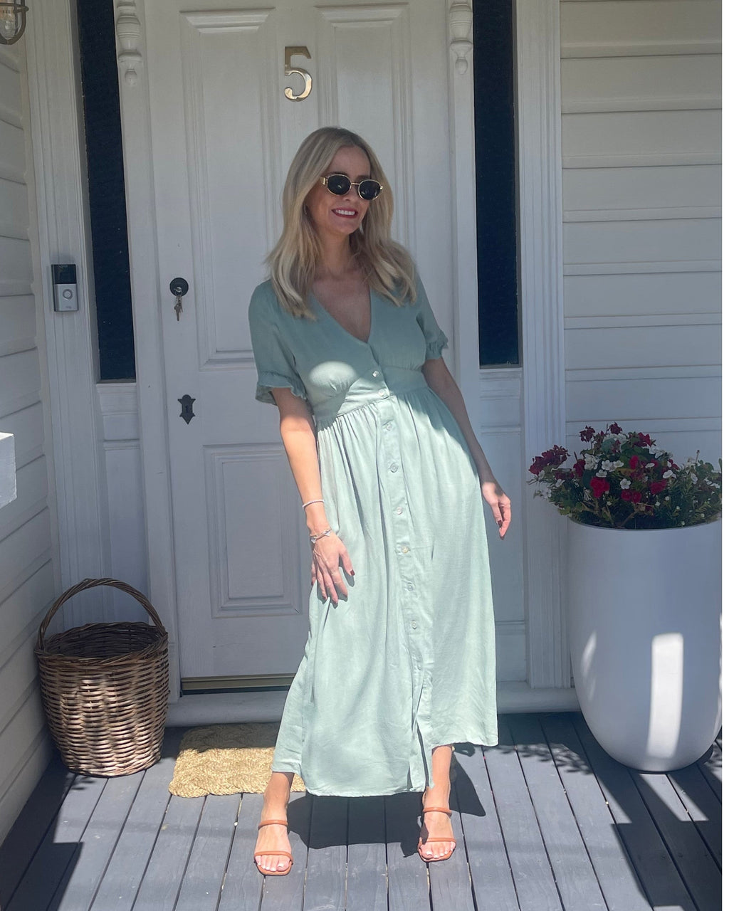 Korbela Dress - Sage