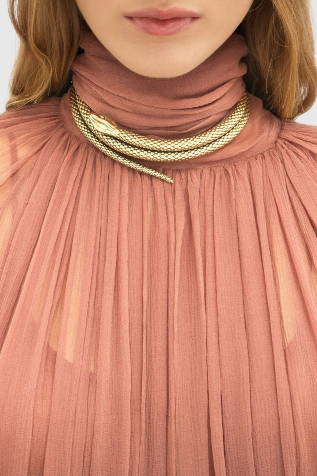 Miraca Ruffle Ruched Maxi Dress