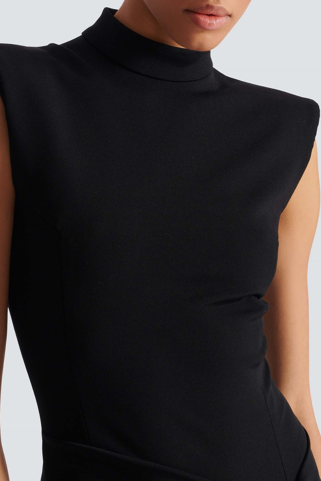 Nakoa Sleeveless Zip Split Maxi Dress
