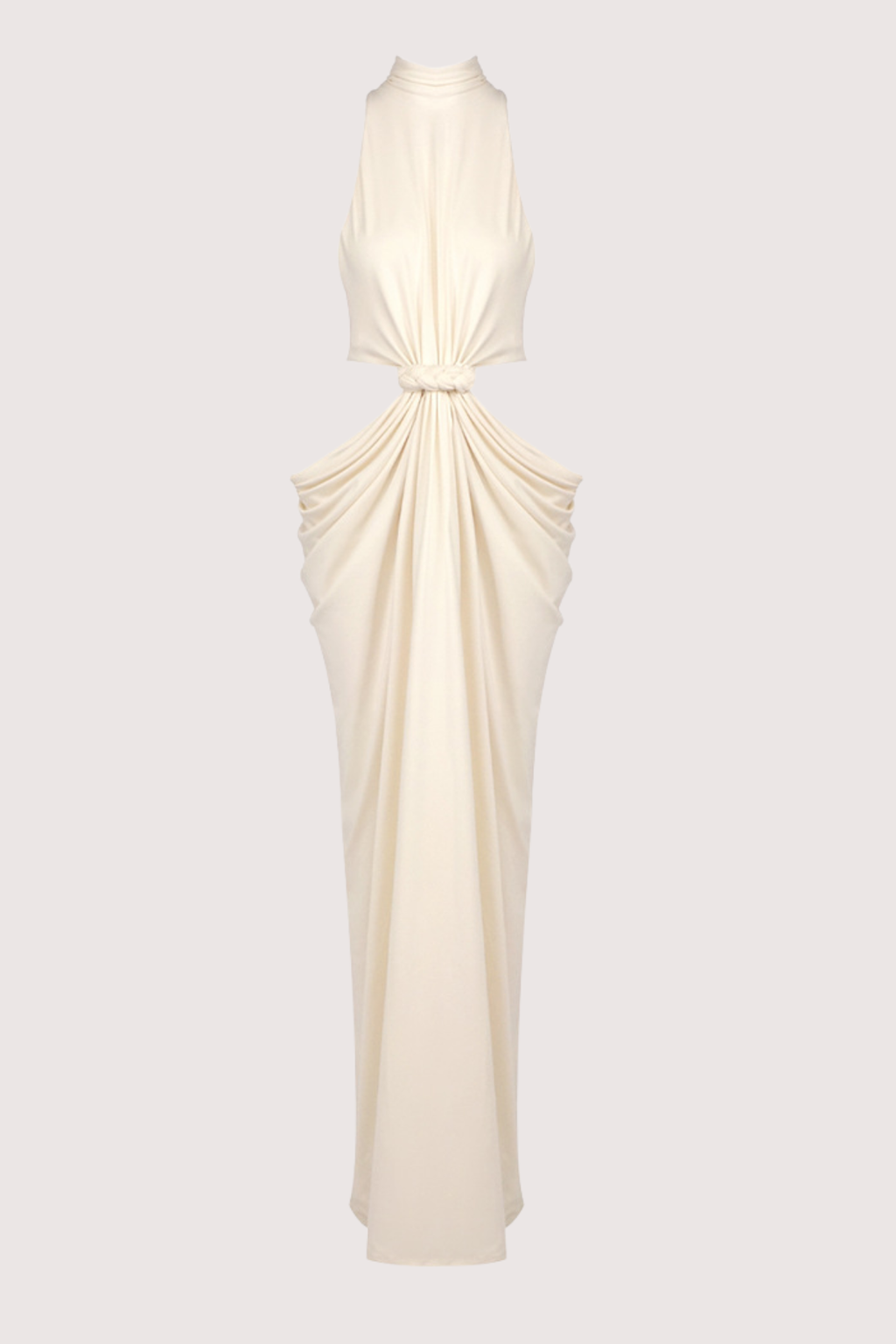 Nelya Sleeveless Rope Cutout Maxi Dress