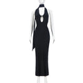 Dress Corset Hollow Out Cutout out Neck Hollow Out Cutout out Backless Slimming Maxi Dress